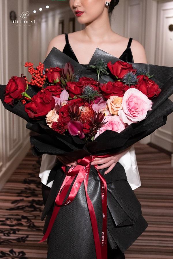 Hoa sinh nhật Hà Nội Bó hoa hồng đỏ tặng người yêu nhân dịp sinh nhật